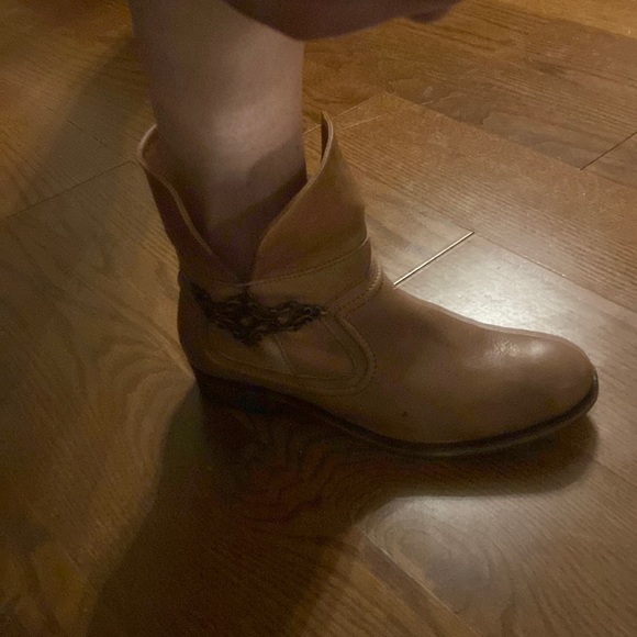 Dkode Leather tan booties Size 38 / 8 - Picture 8 of 11